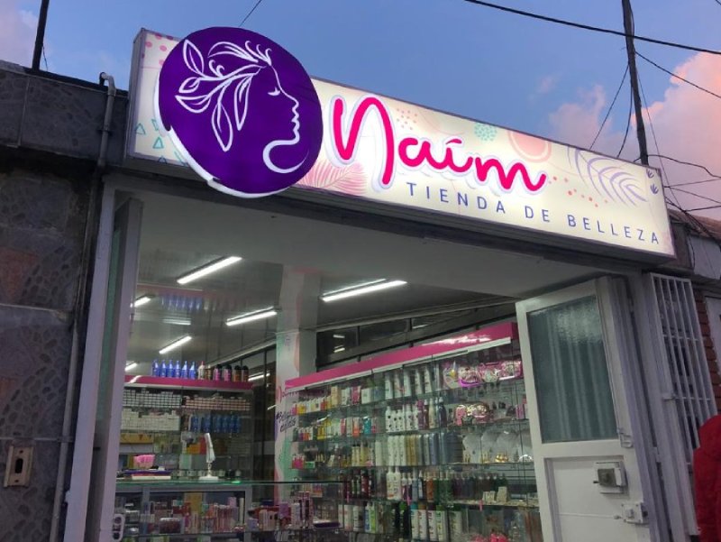 Avisos luminosos acrilico