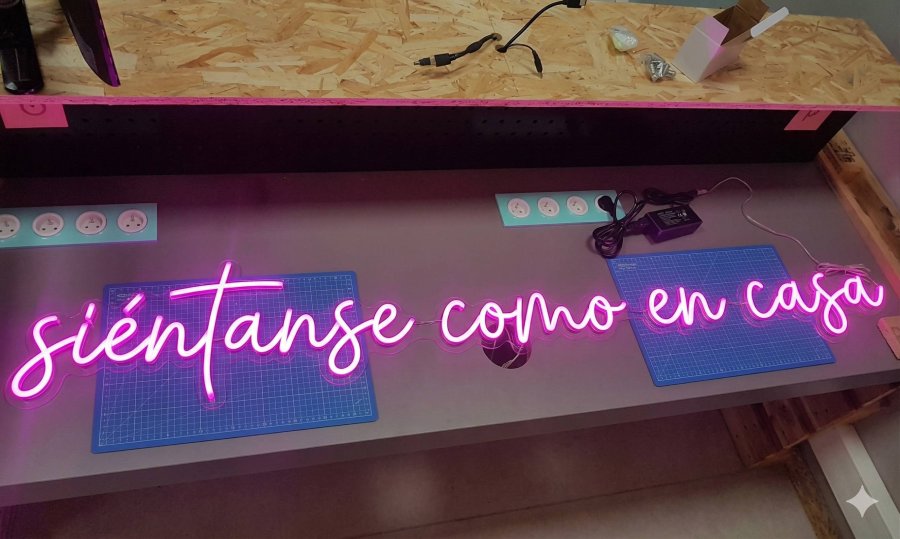 Anuncios publicitarios neon